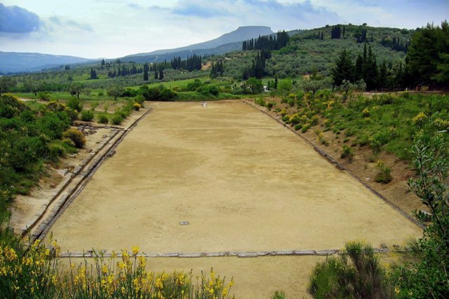 Ancient Nemea - Recently discovered Stadium